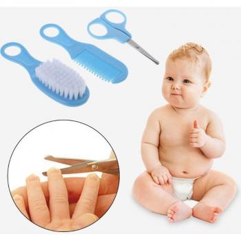 Baby Pflege Zubehör: Pinsel, Kamm, Schere und Nagel Cutter