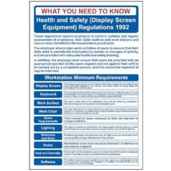 Health & Safety: DSE Guidelines Banner