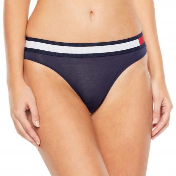 Tommy Hilfiger Damen Taillenslip, Blau (Navy)