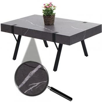 Moderner Sofatisch Metall 43x110x60cm