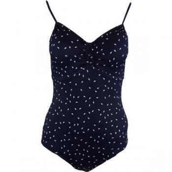 FIREFLY Frauenswimsuit Sylvia MM – Mini Leaves Dark – 36