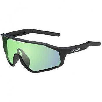 Bolle Shifter 12504: Occhiali Matte Neri con Lente Verde