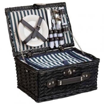 Cesta de Picnic 2 Servicios Azul Alexandra House Living