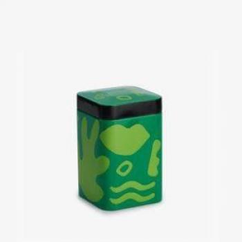 Boîte Métallique Thé Café Opéra Vert 100 g (version standard)