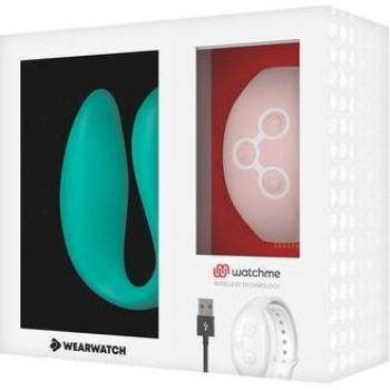 Vibratore telecomandato Wearwatch Dual Pleasure Wireless Technology Rosa