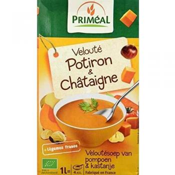 Sopa de Calabaza y Castañas Primeal