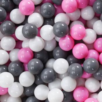 Balles en plastique 500 pcs multicolores