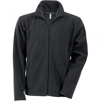 Grau Microfleece-Jacke Falco für Herren