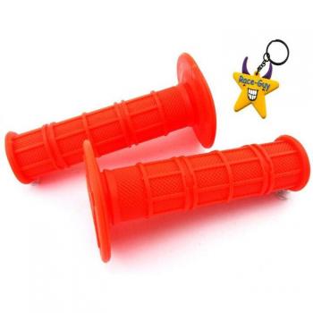 Poignées ergonomiques d'accélérateur 7/8 en silicone flexible – adaptées aux motorbikes Pit, Dirt, XR, CRF, TTR, BBR, Lifan