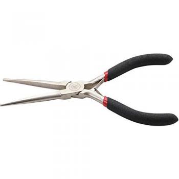 Pinza dritta a becchi mezzotondi 150 mm