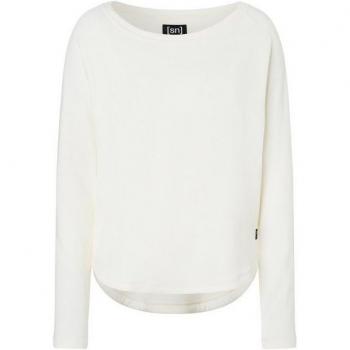 Super Natural Women's Fresh White Everyday Sweater, Large