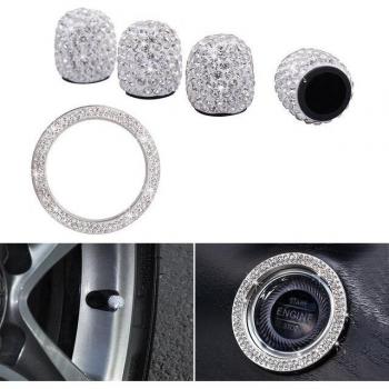 Conjunto de Decoración para Válvula de Coche