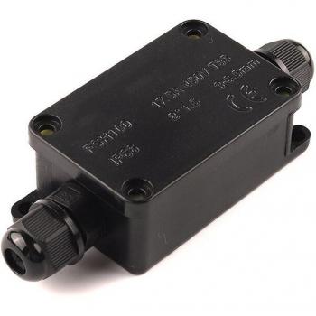 Boîte de jonction extérieure 2/3 voies IP66 pour accessoires lumineux
