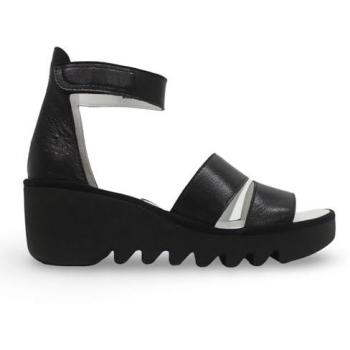 Bono290 Fly Mousse Leather Espadrilles – Black, Women’s Edition