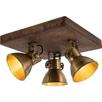 Bronze E27 LED Aufbaustrahler Mangoes