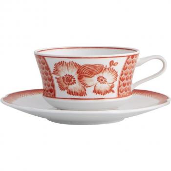 Tazza da Te con Piattino Coralina