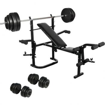 Dumbbell and Barbell Set