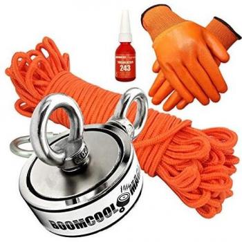 BoomCool TwinMag Catcher – 170 kg Strength, Dual‑Side Rare Earth