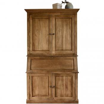 Secrétaire Arvandor marron 48x123x210 cm