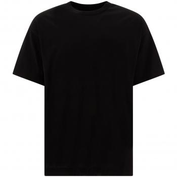 Givenchy Men's T-Shirt With Signature in Black | Size Small | BM71JA3YP1001