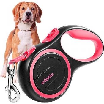 Laisse de dressage Edipets 5m rose