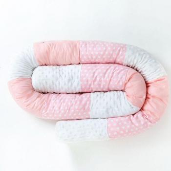 Soft Plush Baby Bed Bumper for Cribs