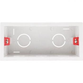 EsooLi White Mounting Box for 154mm x 72mm Wall Light