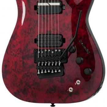 Guitare Schecter C-7 Apocalypse Fr Sustainiac Rouge