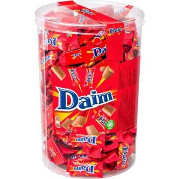 Pack Daim 2,5 kg – Bonbons individuels chocolat-lait & caramel
