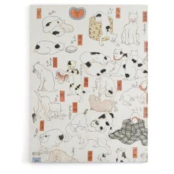 Artery8 Cats Classic Japanese Ukiyo‑e Wall
