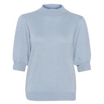 KAFFE Regina Metallic-Strick Pullover für Damen
