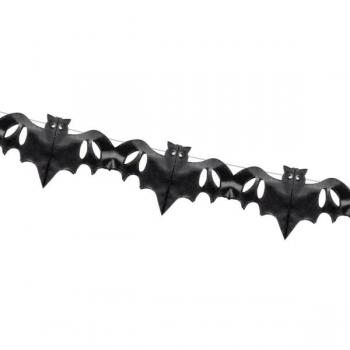 Ghirlanda di pipistrelli Halloween 4m