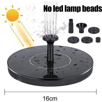 Floating Solar Water Fountain