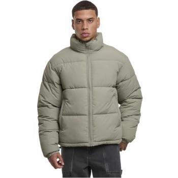 Urban Classics Pufferjacke Herren 5XL – Daunenfüllung – Grün – 100% Nylon – Amerikanischer Ausschnitt