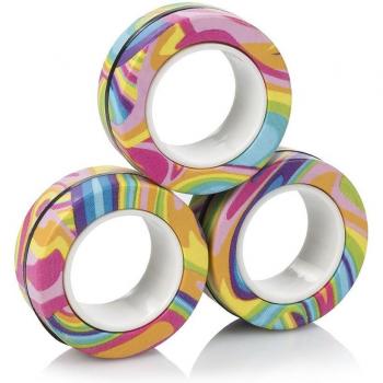 Juguete Antiestrés Anillos Magnéticos Kidzs