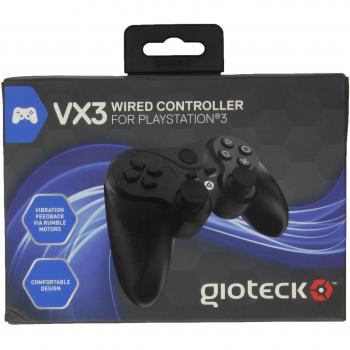 Gioteck VX‑3 Kabel-Controller für PS3