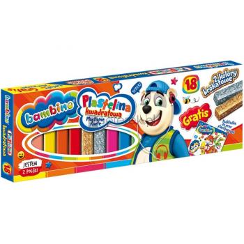 Creatività in Cubo: Plastilina 18 Colori