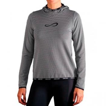 TEXTIL Sudadera Endless Breath II Gris Mujer
