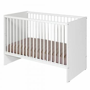 Pack Pixi Bébé – Lit à Barreaux Blanc 60x120 cm