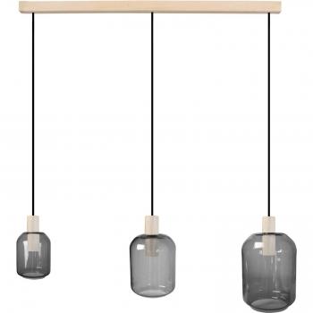 Svalbard Suspension en Bois Gris