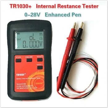 TR1030 Lithium-Batterie Widerstand Tester 0-45V für 18650, Nickel-Wasserstoff und Blei-Säure Batterien