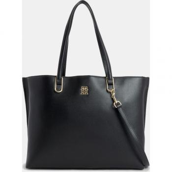 Tommy Hilfiger Classic Black Tote with Laptop Space