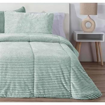 Edredón Comforter Manterol Melange Jaspeado Antialérgico 180 cm