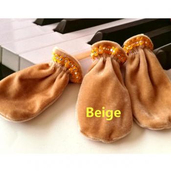 Pack de 5 Fundas de Pedal de Piano de Felpa Suave