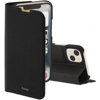 Hama Slim Pro Booklet Case for iPhone 14 – Classic Black