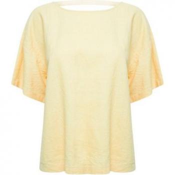 B.young T-Shirt mit Leinenanteil