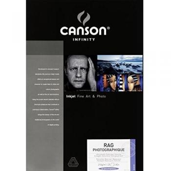 Canson Infinity Rag Photographique Carta Fotografica A3+ 25 fogli 210g