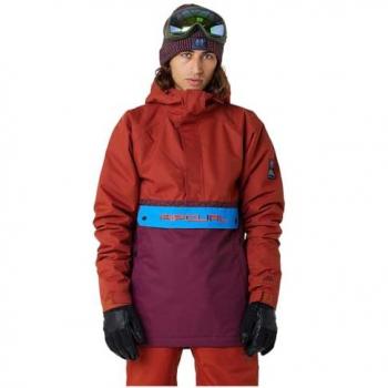 Rip Curl 10K Primative Giacca con Cappuccio Rosso Bordeaux L