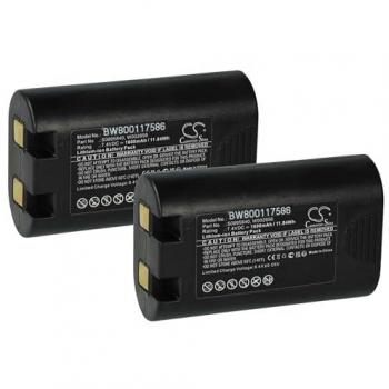 Batterie rechargeable Dymo LabelManager 420P, 360D (1600mAh, 7,4V)
