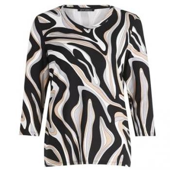 Damen Jersey-Shirt mit 3/4-Ärmeln